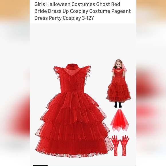 Ruffled Costume Dress - Picture 2 of 4